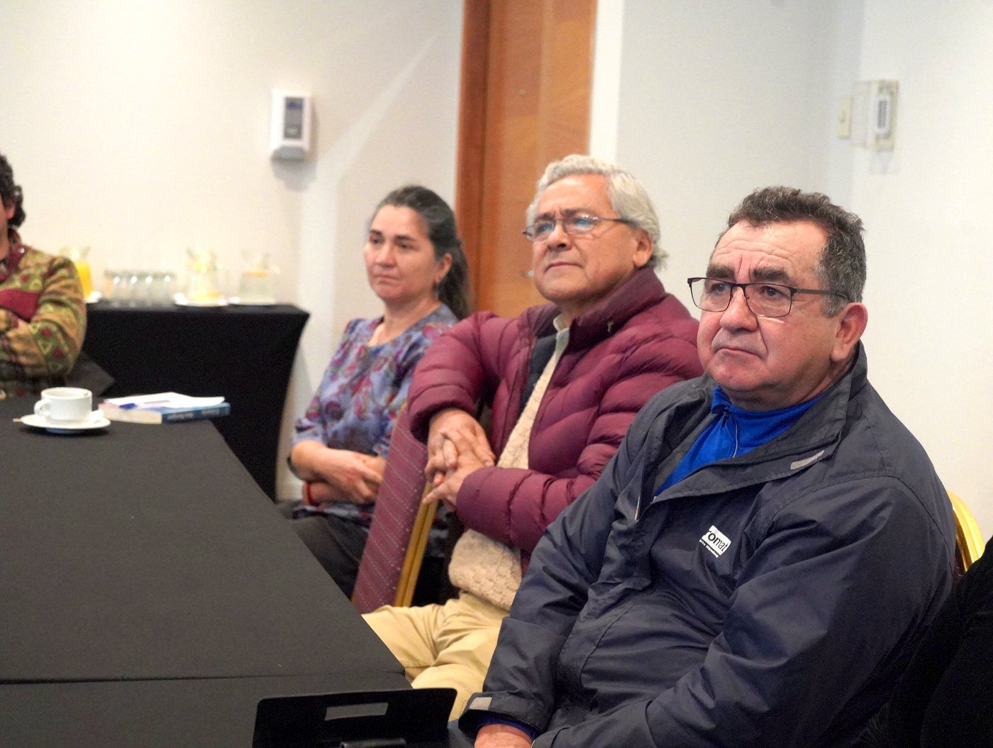Productores atentos durante la jornada